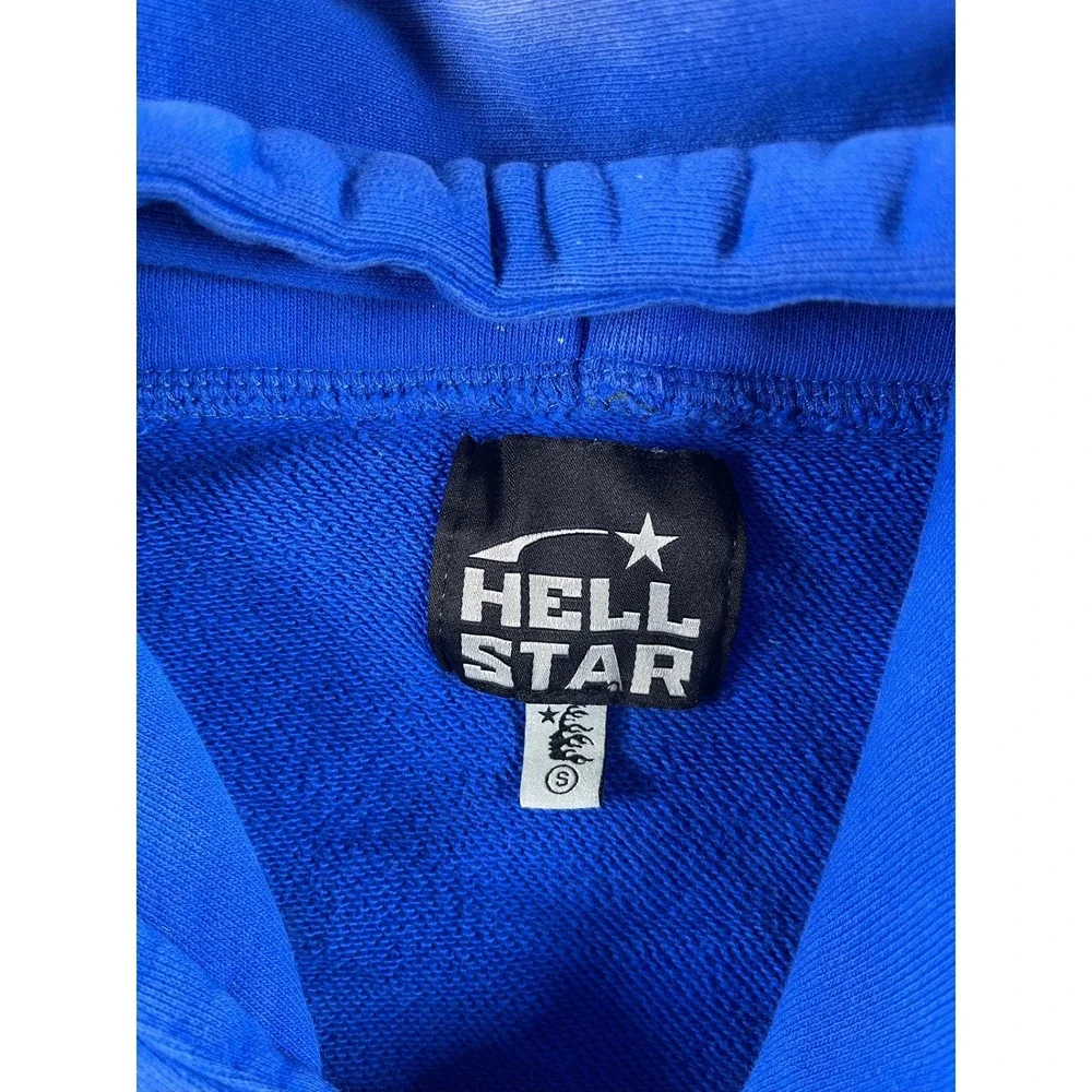 Hellstar blue hoodie