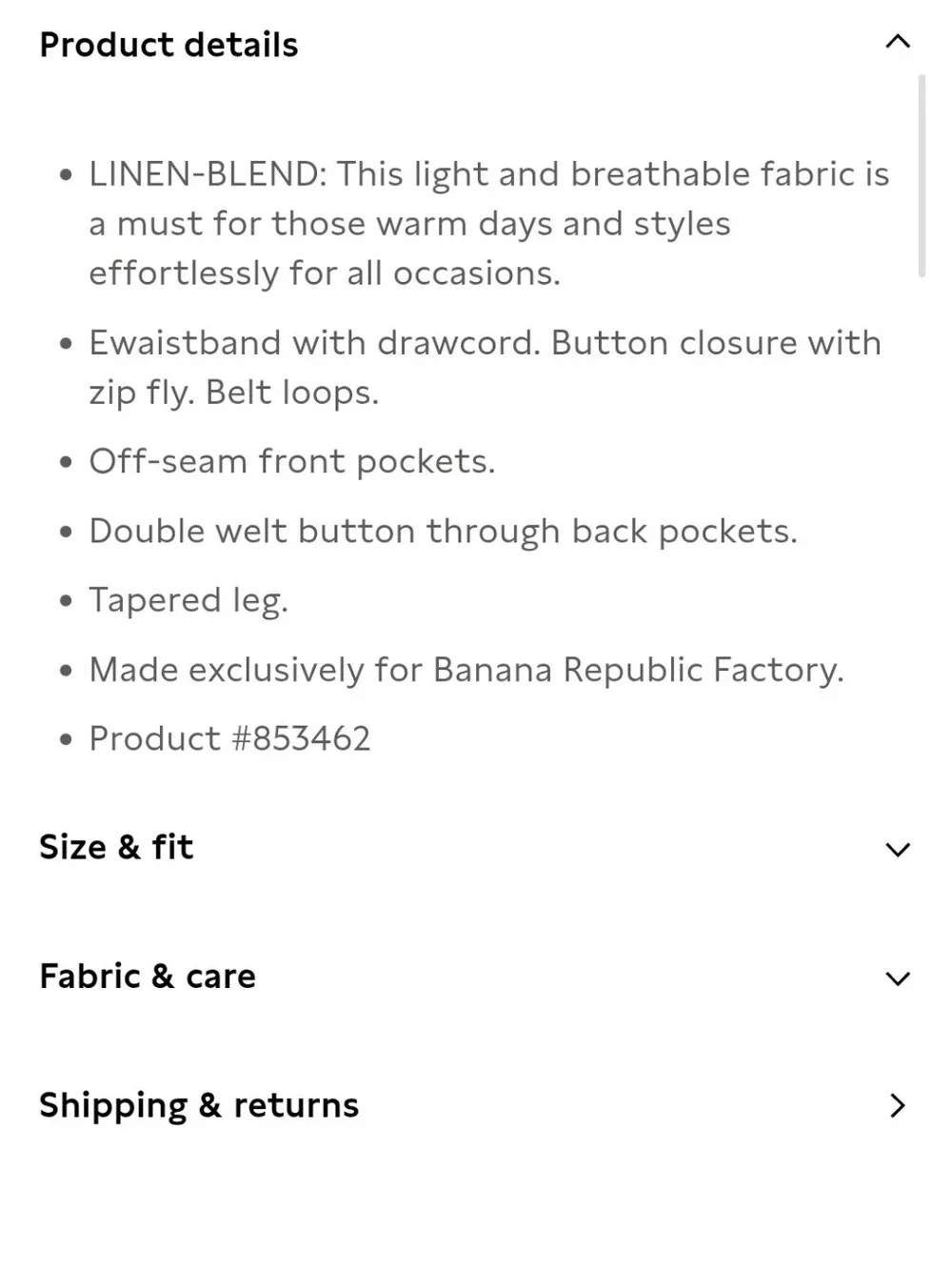 Banana Republic these men