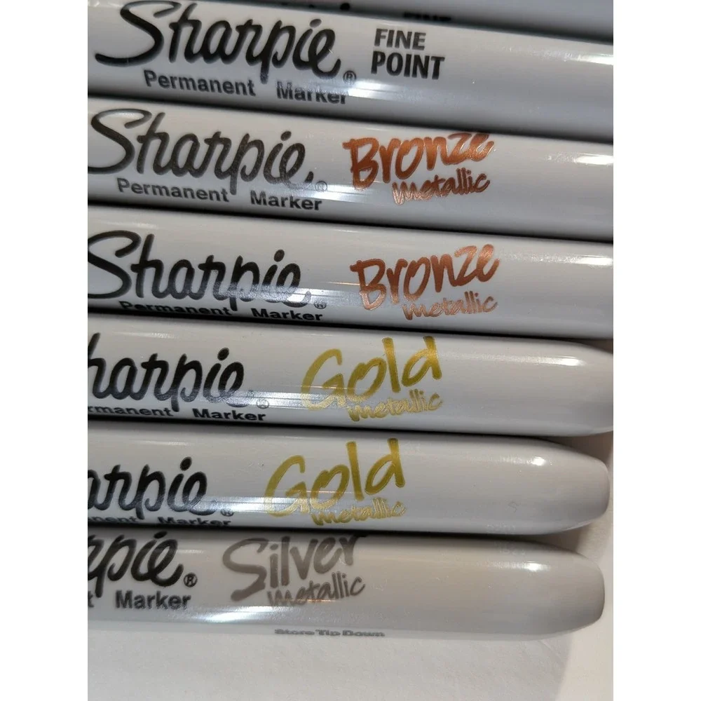 Sharpie gently pre