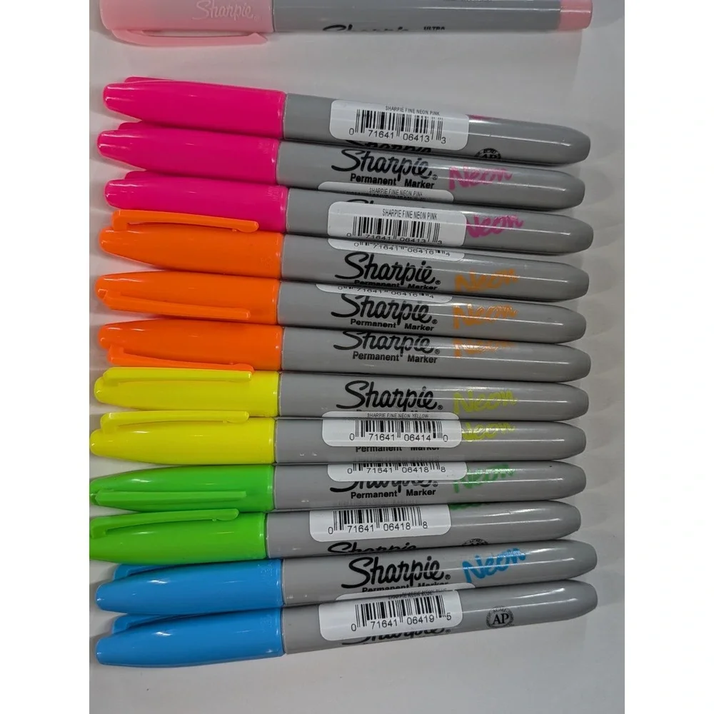 Sharpie gently pre