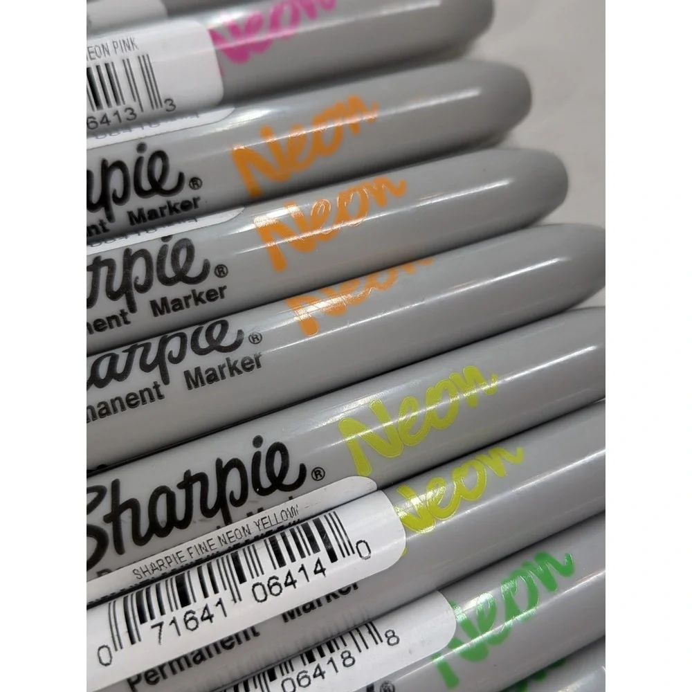 Sharpie gently pre