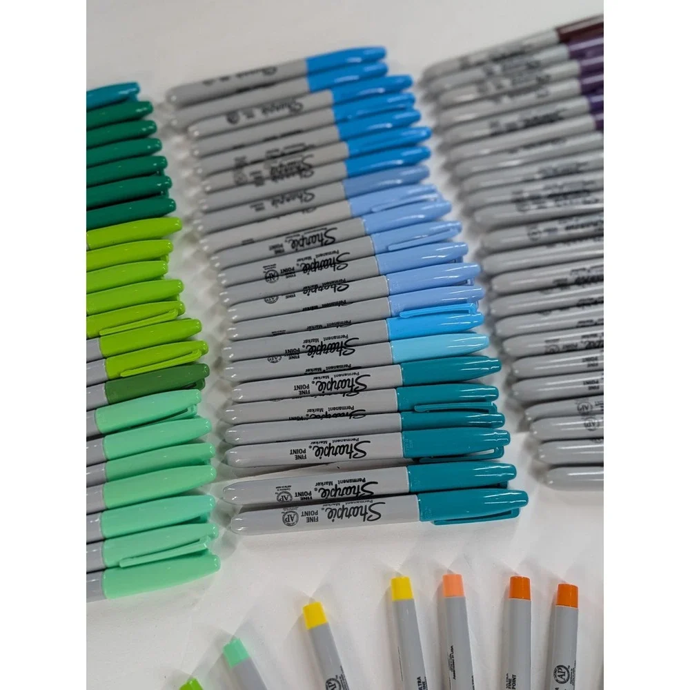 Sharpie gently pre