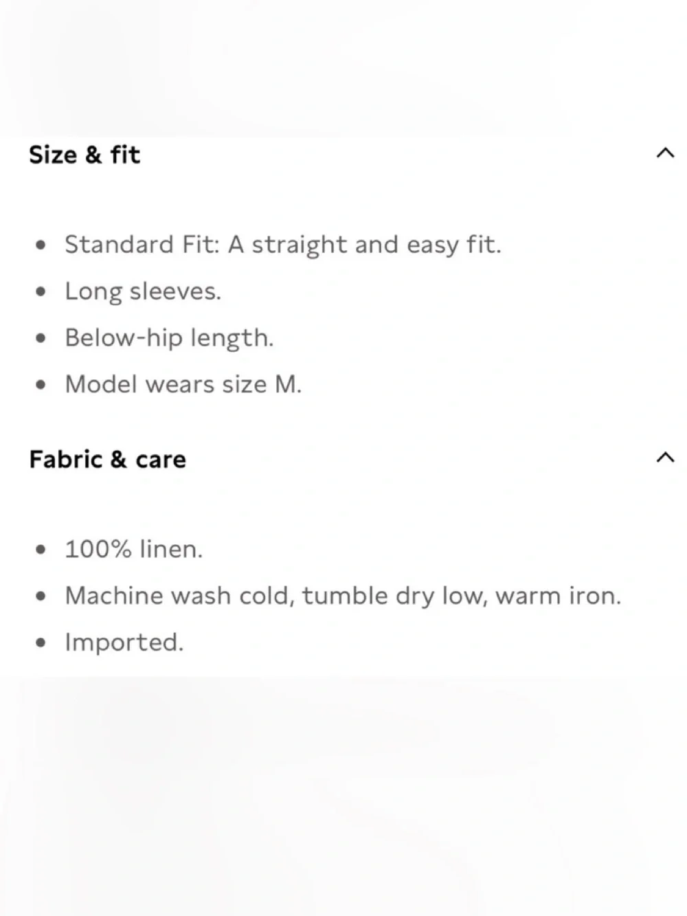 Banana Republic information above