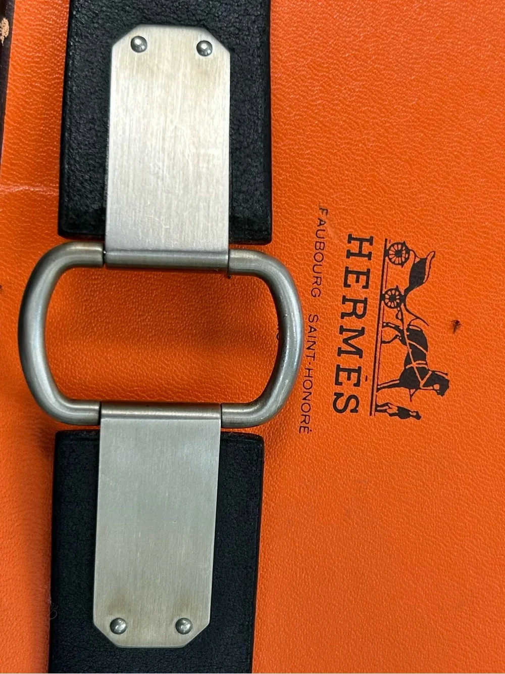Hermes smooth black