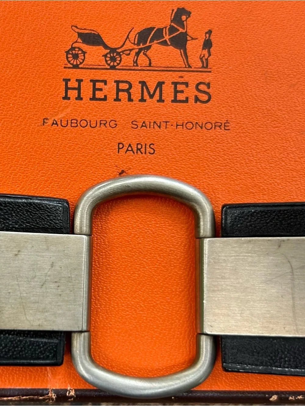 Hermes smooth black
