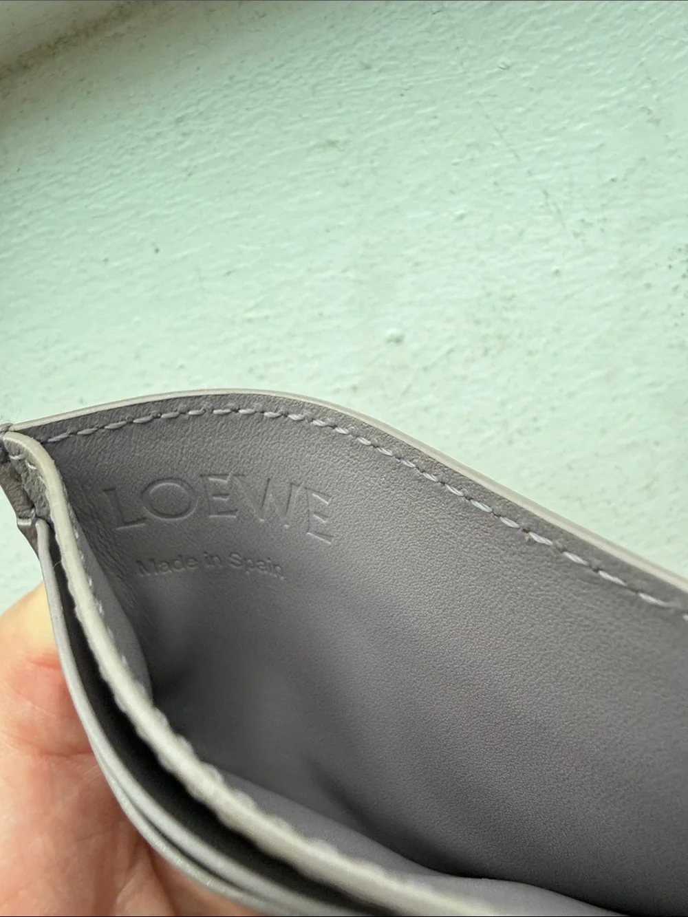 Loewe compact leather