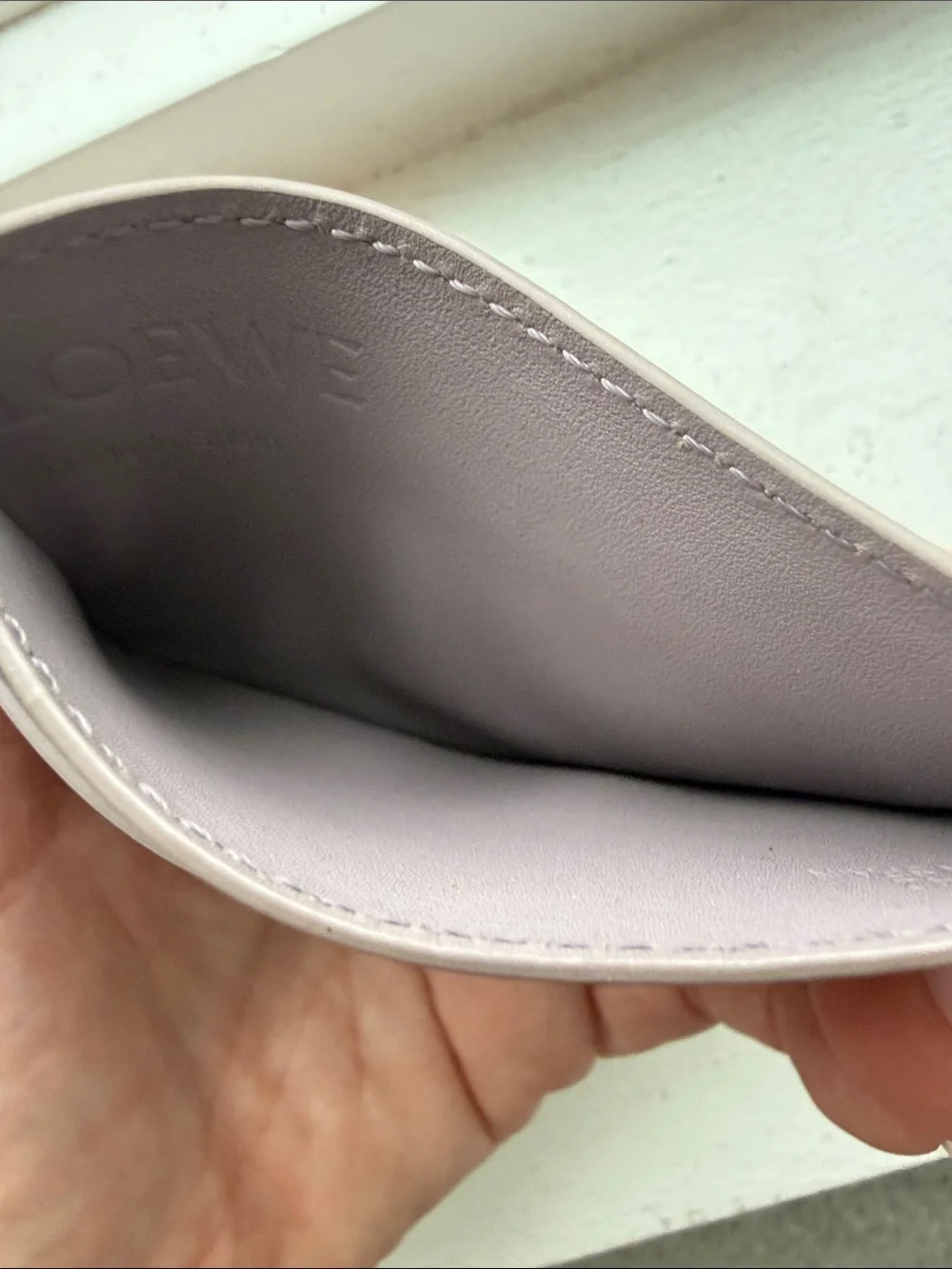 Loewe compact leather