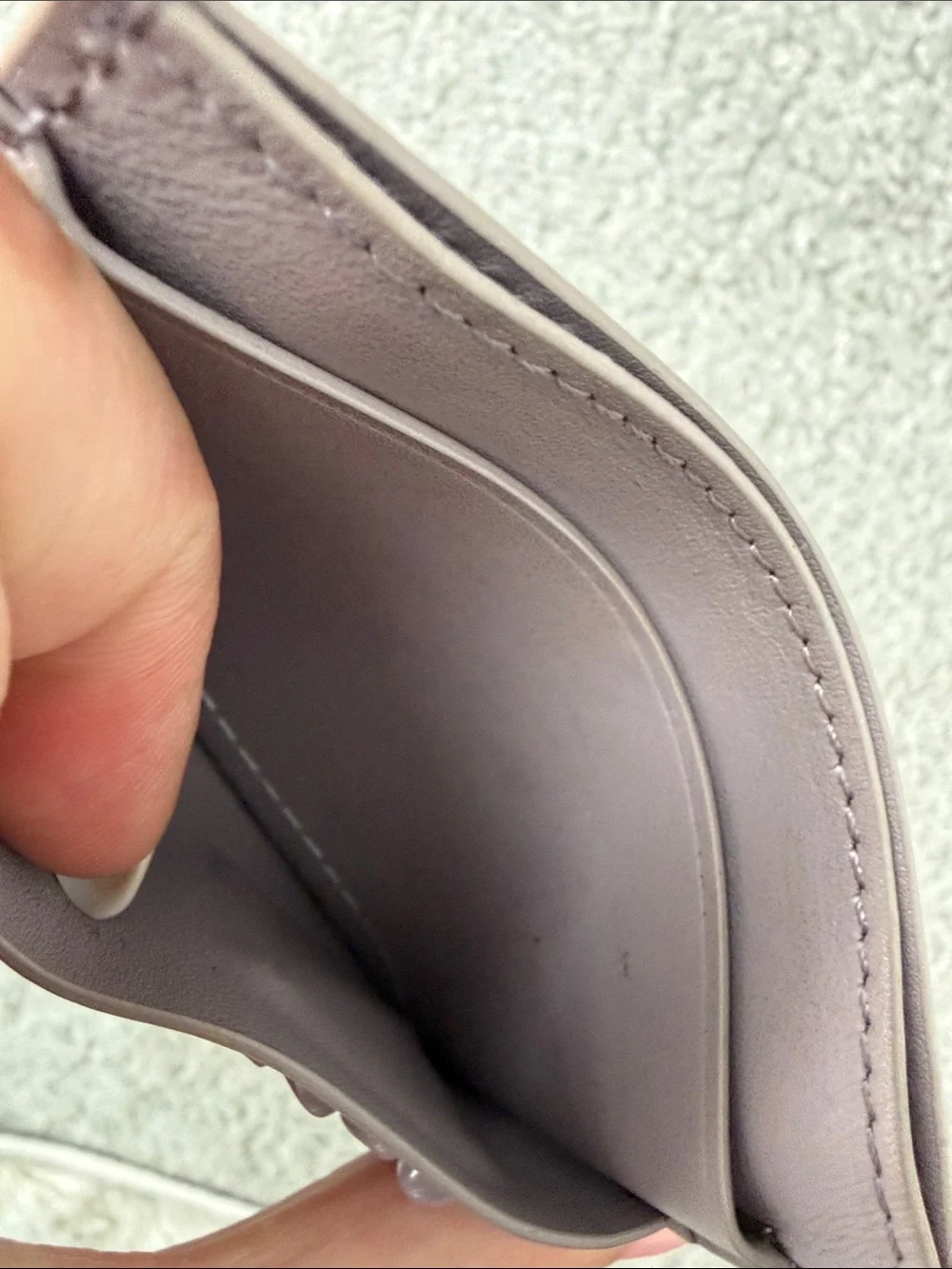 Loewe compact leather