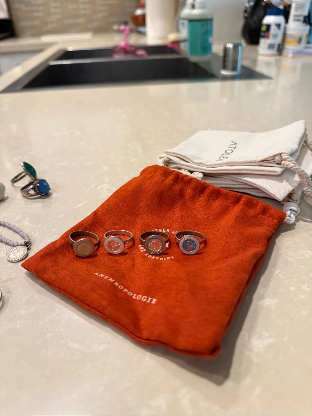 Anthropologie set stackable