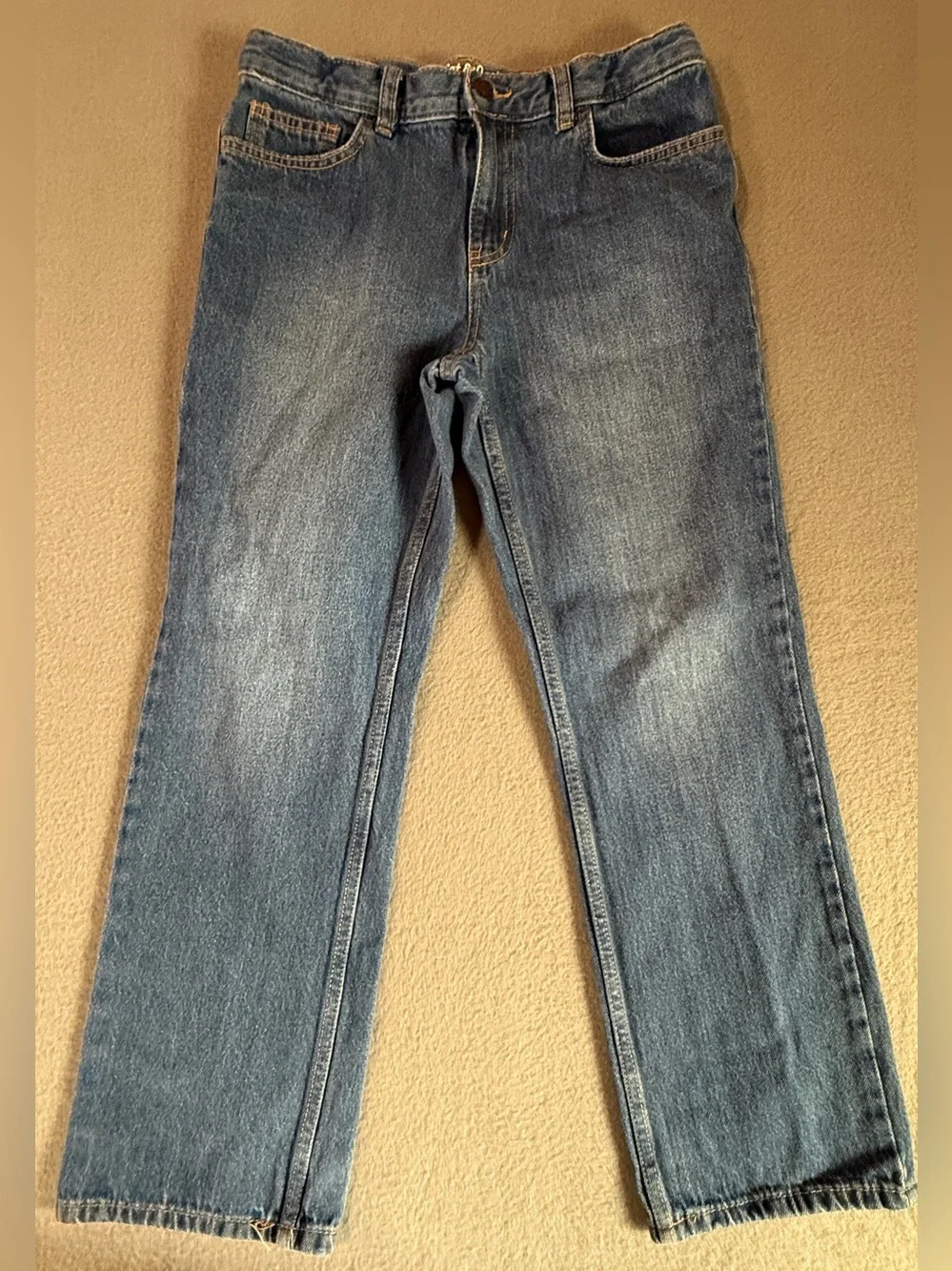 Cat & Jack Boys Relaxed Jeans in Medium Blue Wash