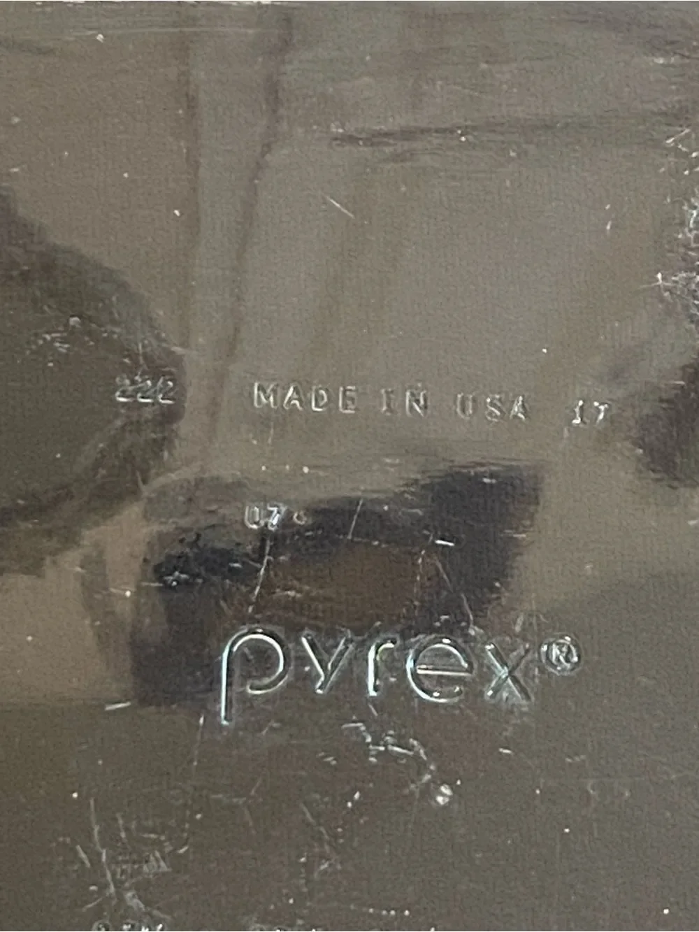 Pyrex durable square