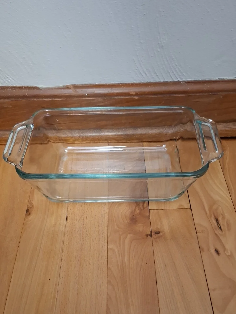 Anchor Hocking Clear Glass Loaf Pan with Handles