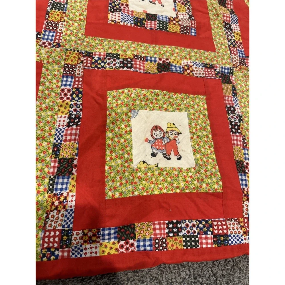 Homemade vintage raggedy