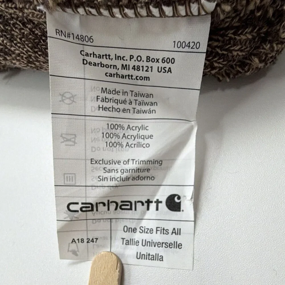 Carhartt brown knit