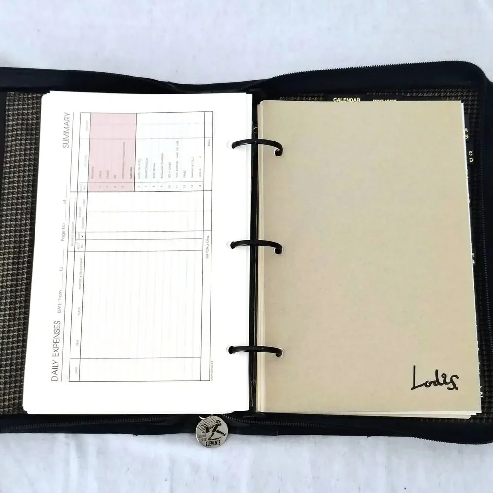 Lodis black leather