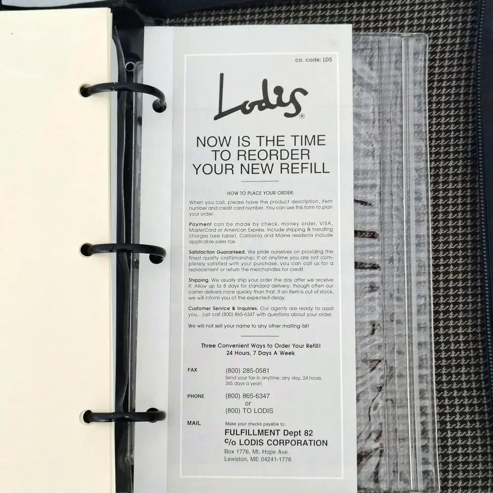 Lodis black leather