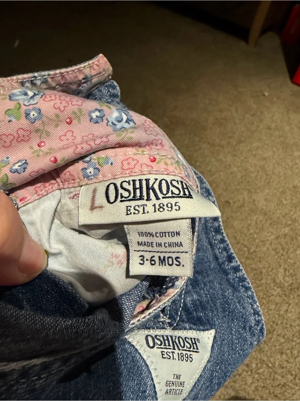 OshKosh Bgosh blue denim