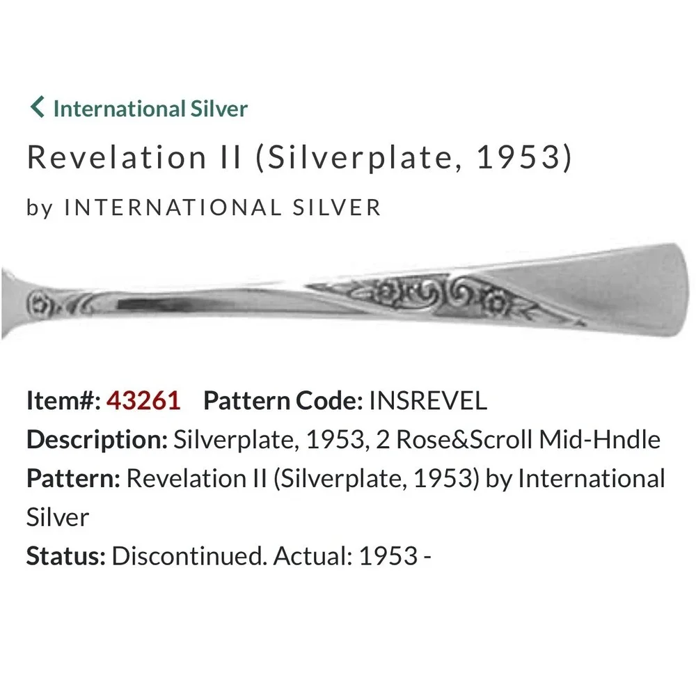 International Silver brand spreader