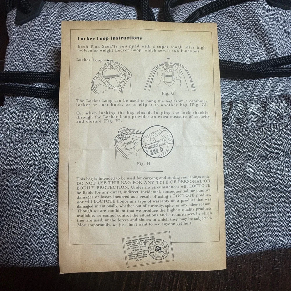 Loctote original flak