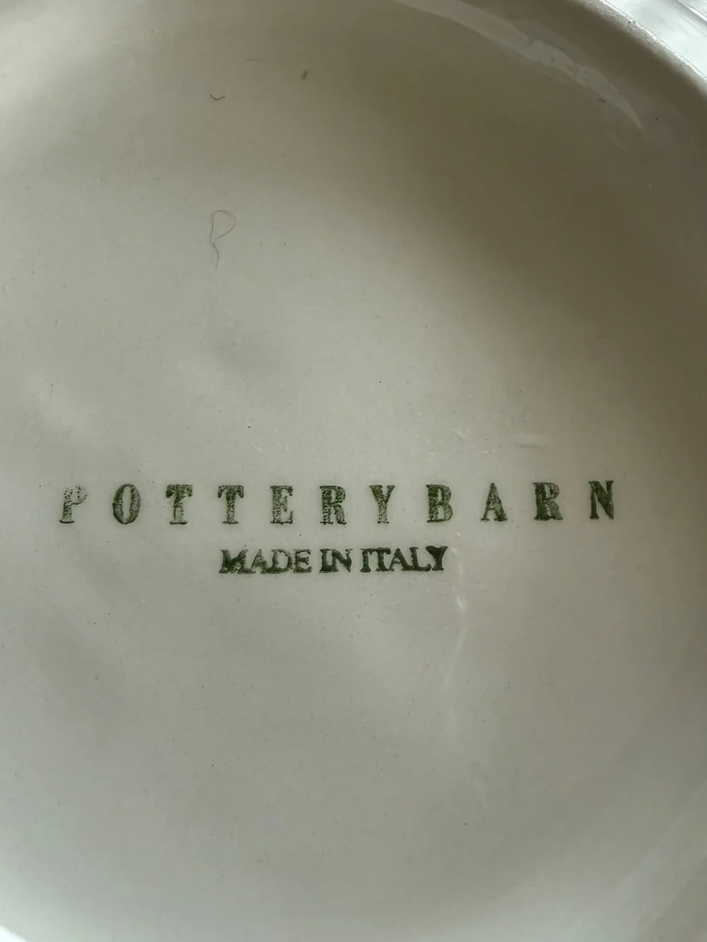 Pottery Barn pottery barn