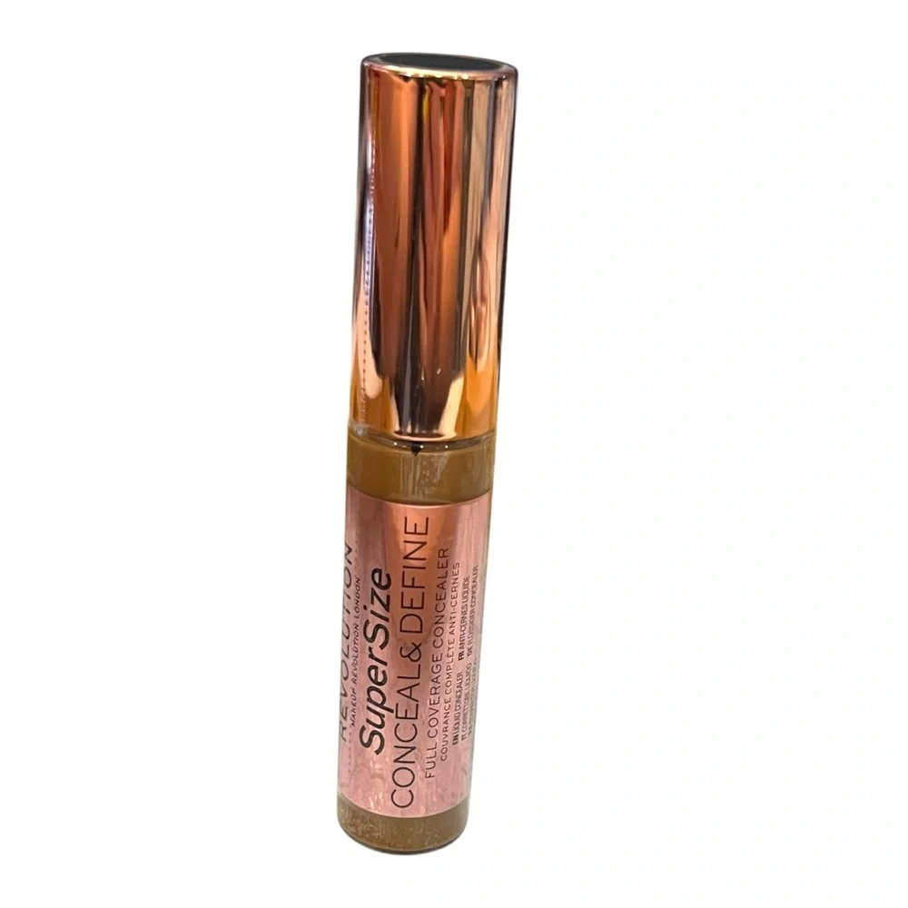 Makeup Revolution Conceal & Define Concealer SUPER SIZE .45‎ oz Shade C13 NEW