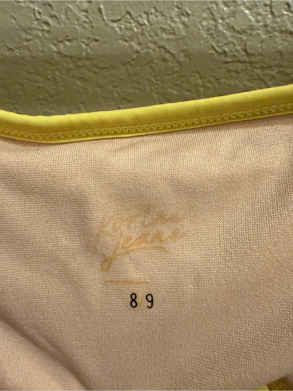 Kortni Jeane bright yellow