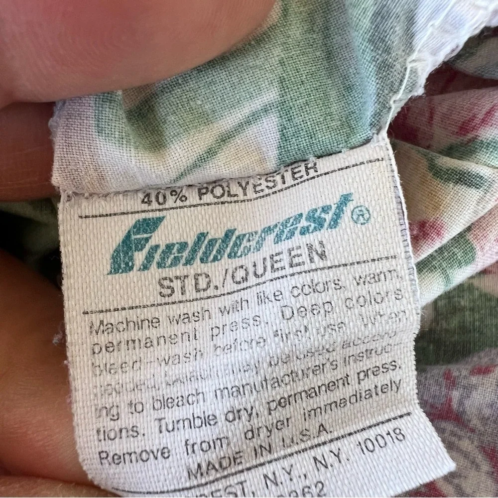 Fieldcrest vintage floral
