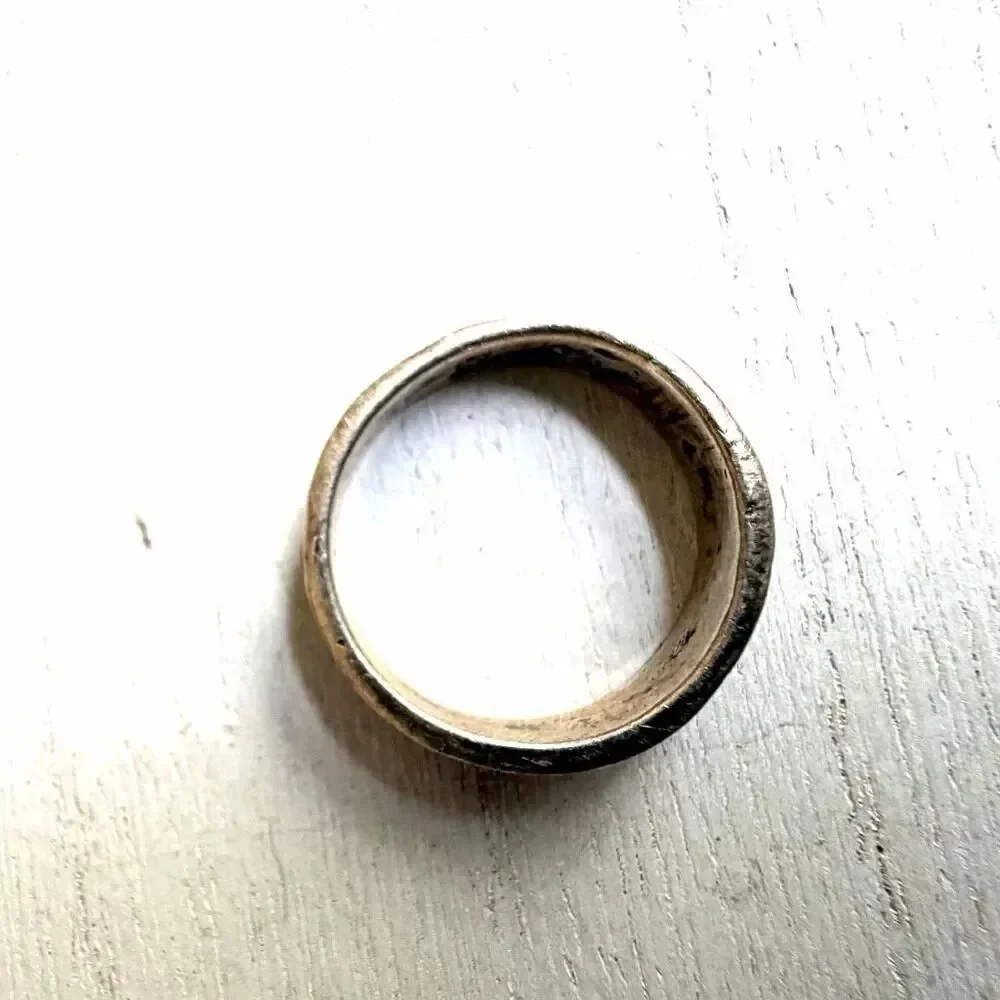 Vintage 925 Sterling Footprint Ring vintage 925