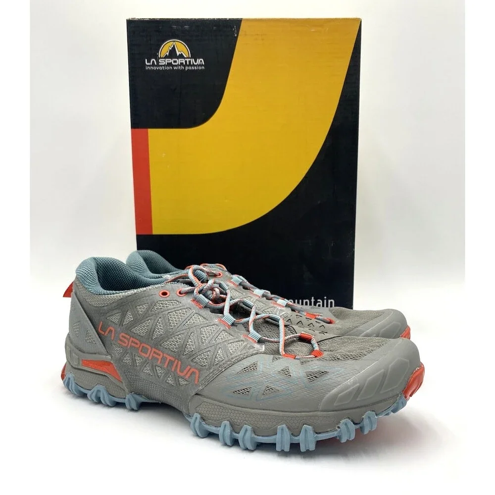 La Sportiva BUSHIDO II Women's NEW Trail Shoe Moon/Paprika US Size 10.5