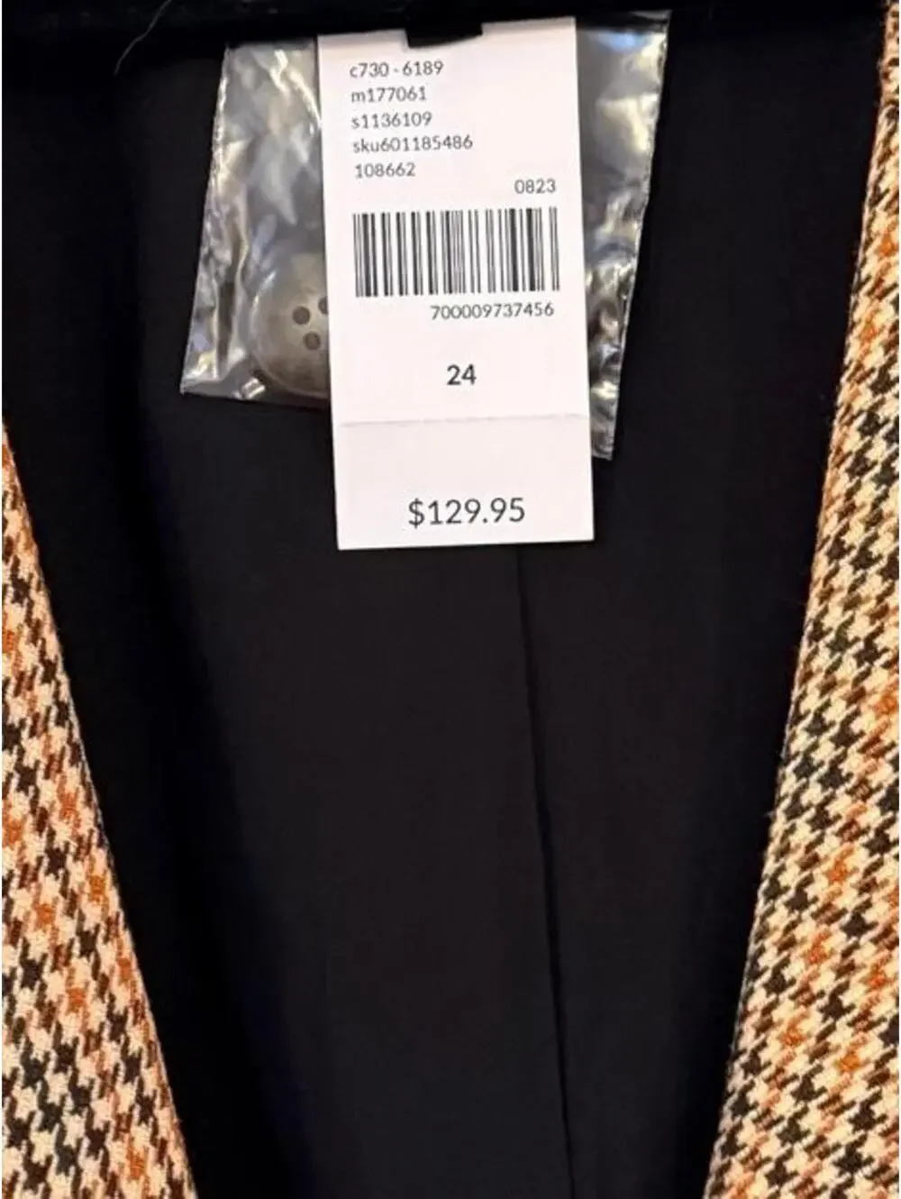 Lane Bryant brown brand tags