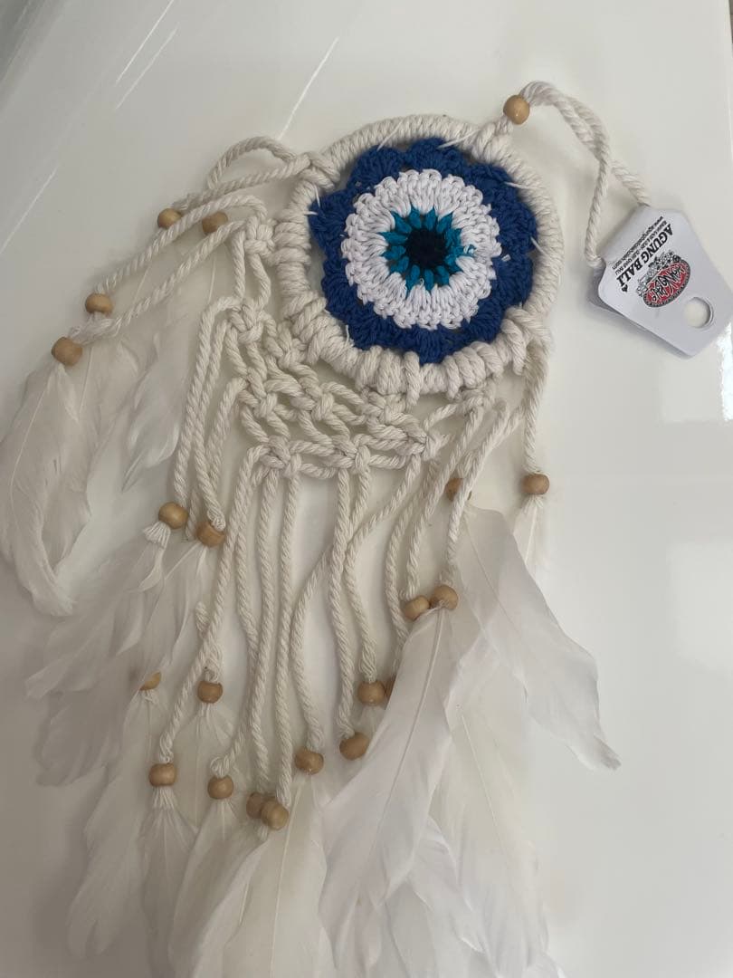 Dreamcatcher White Blue Design