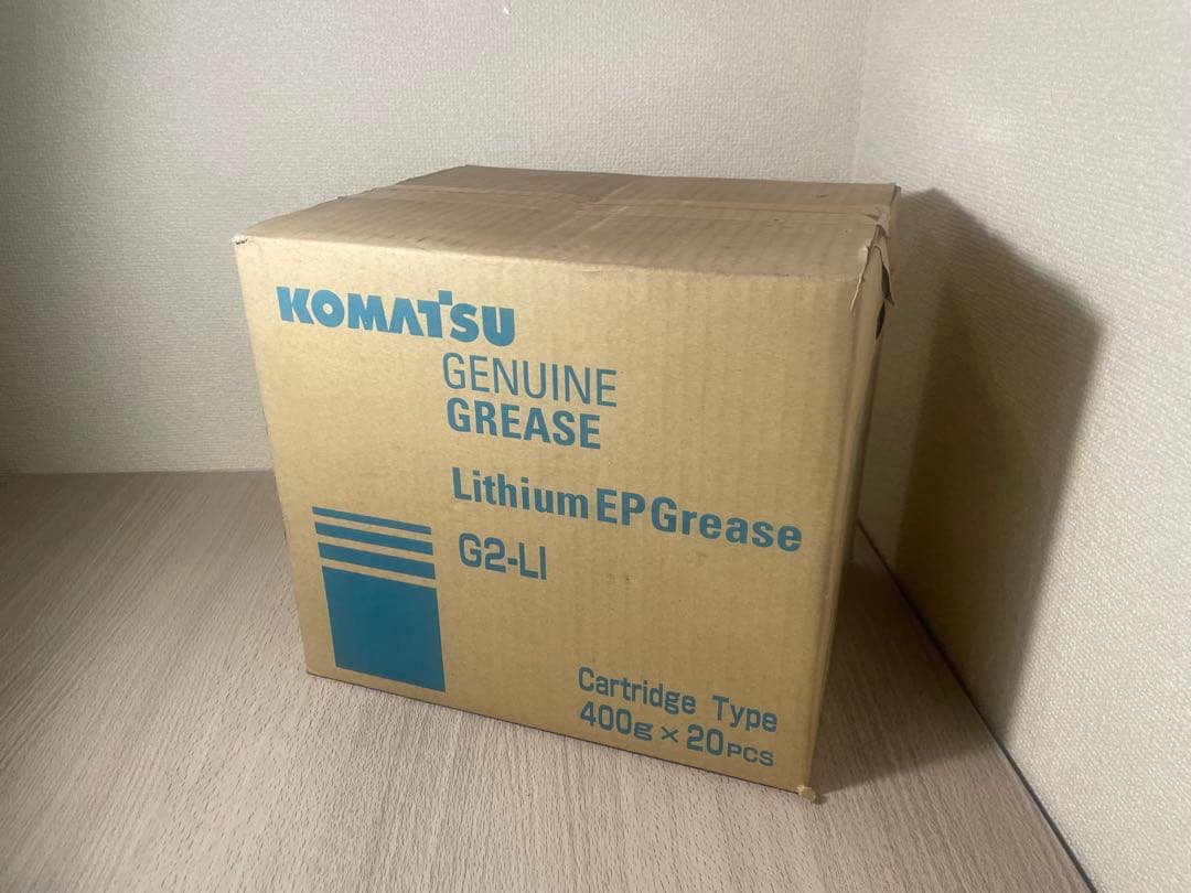 【Unused】 Komatsu Genuine Lithium Grease 400g x 20 cans