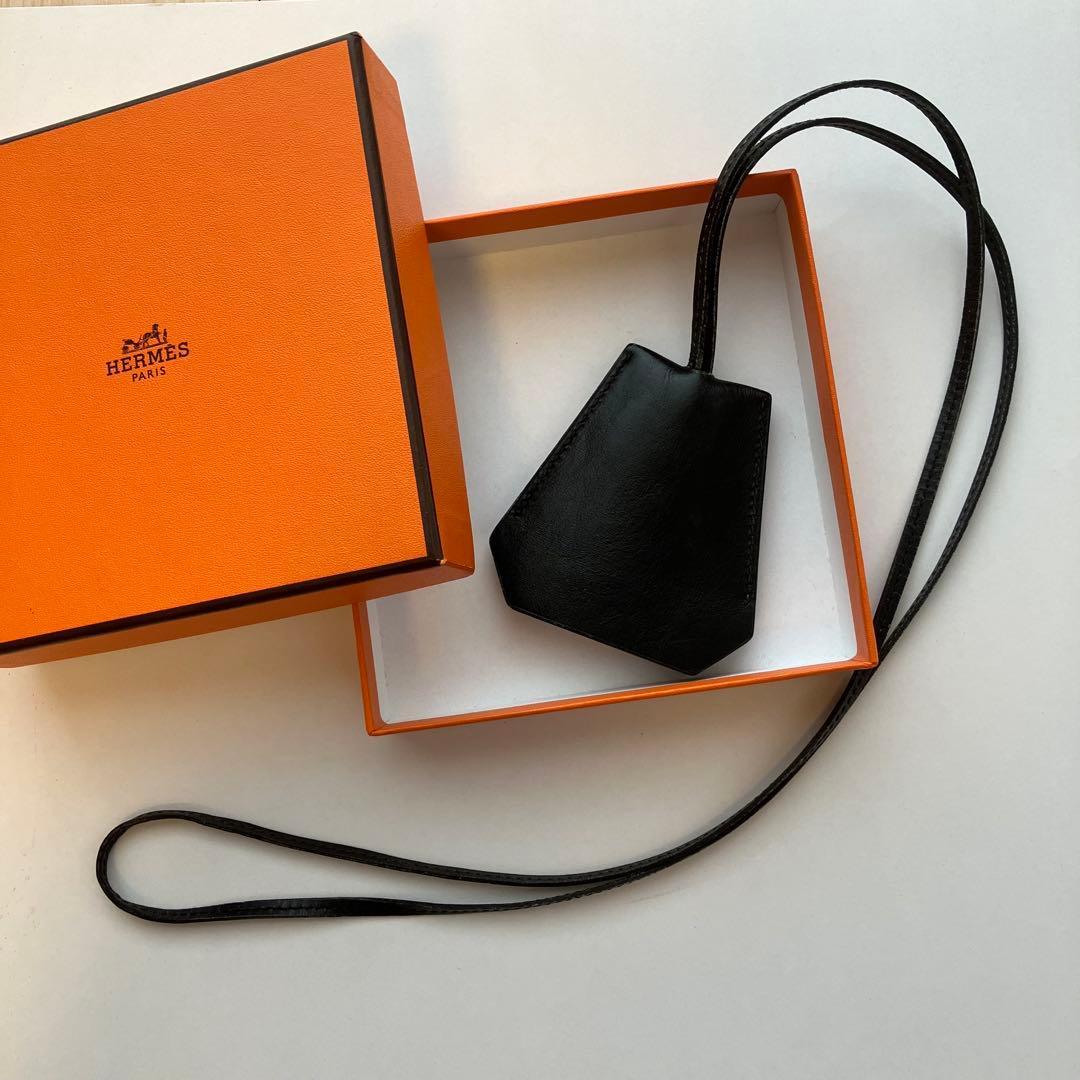 HERMES Hermes Clochette Black Black Margiela Era C Stamp