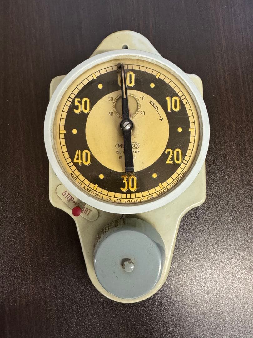 Showa Retro, Retro, MELCO REG.TRADE MARK Bell Timer