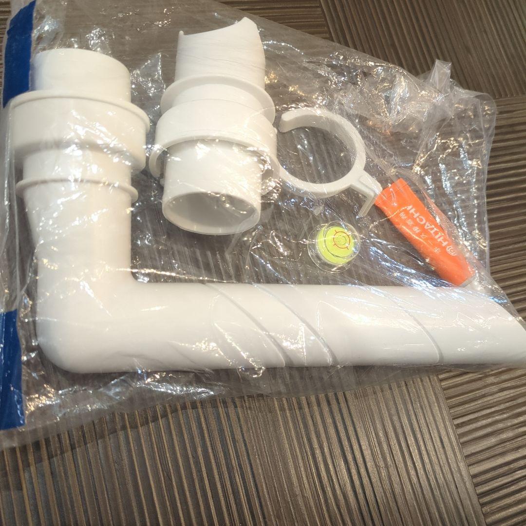 white drainage