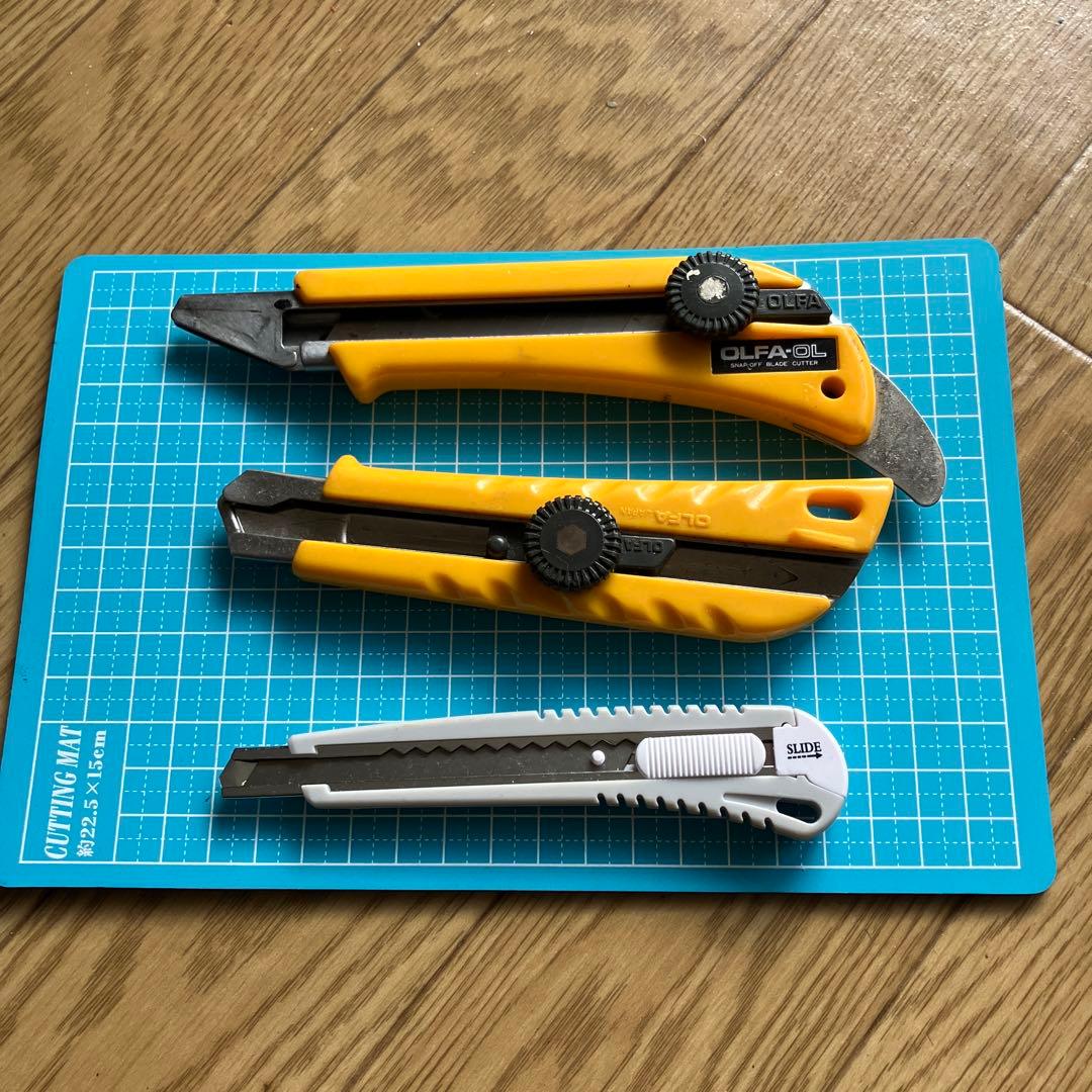 OLFA Snap-Off Blade Cutter 3-Piece Set