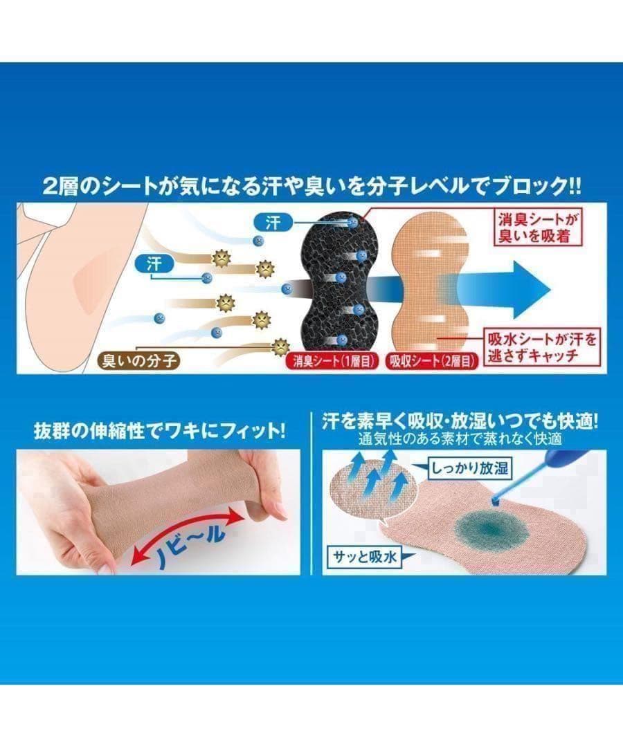 minimizes sweat