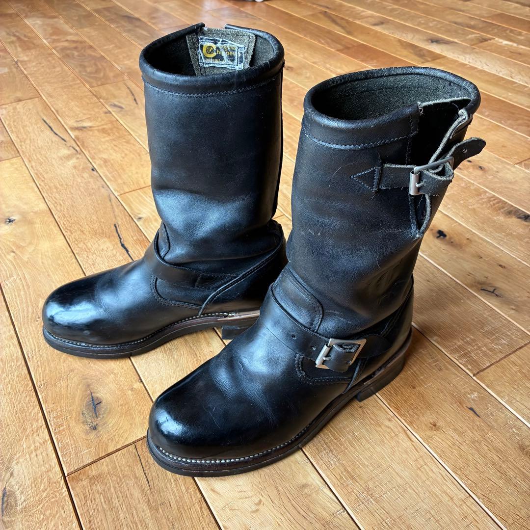 Used Chippewa PT83 Engineer Boots - Size 6.5M - Black Tag