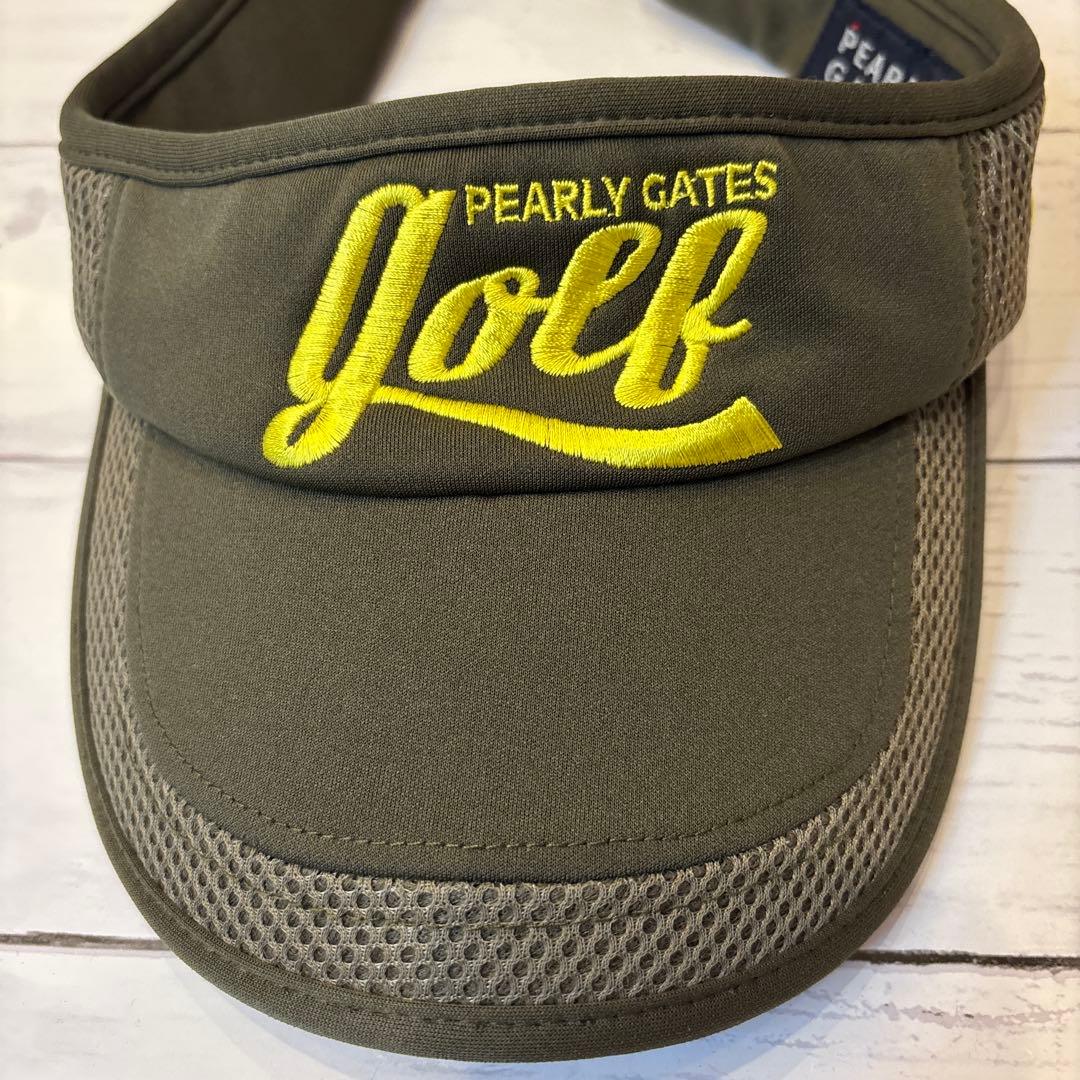 PEARLY GATES Sun Visor, Dark Green, Free Size