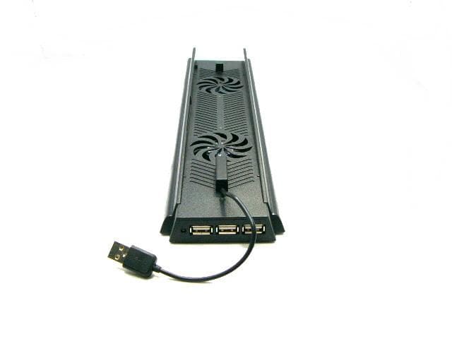 PS4 Cooling Fan USB Hub Vertical Stand for CUH-1000 Series New