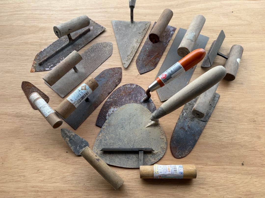 Plastering Trowels - Various - Lot of 13 - Tools - Other