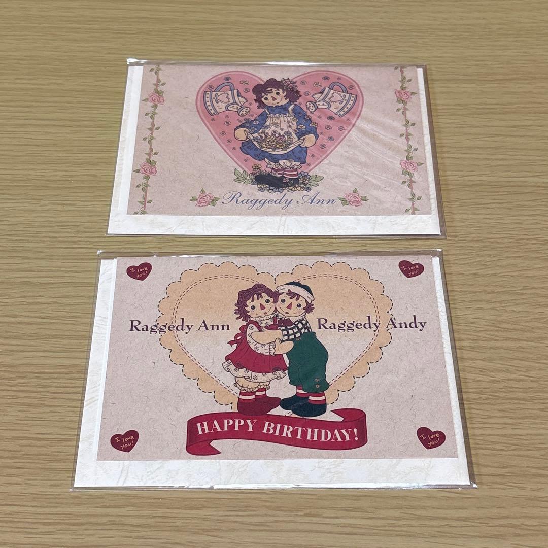 【Unopened】 Anandi Message Card, 2 Types, Country雑貨, Stationery