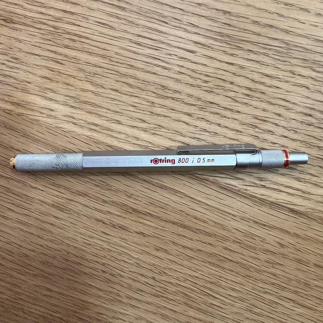 Rotring 800 0.5mm Mechanical Pencil Silver Rotring