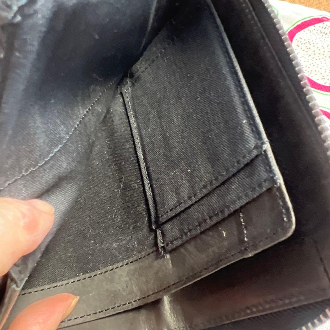 Kissora Borsa Bi-fold Wallet, Unisex, Black Leather Folding Wallet