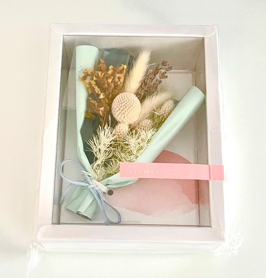 【SOMU kotaba × YUIHANA】Mini Dried Flower Bouquet Light Blue