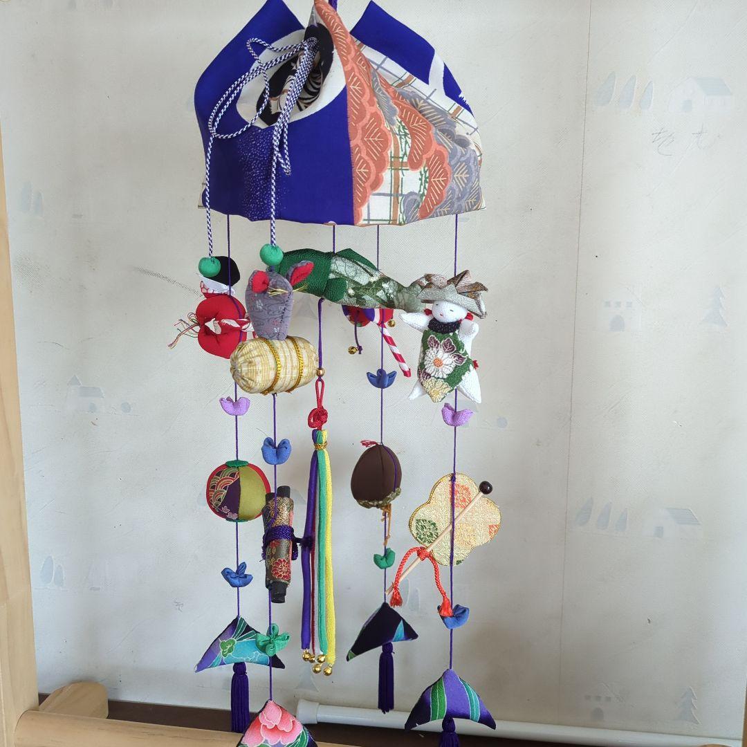Mayu-sama Chirimen Craft Hanging Decoration