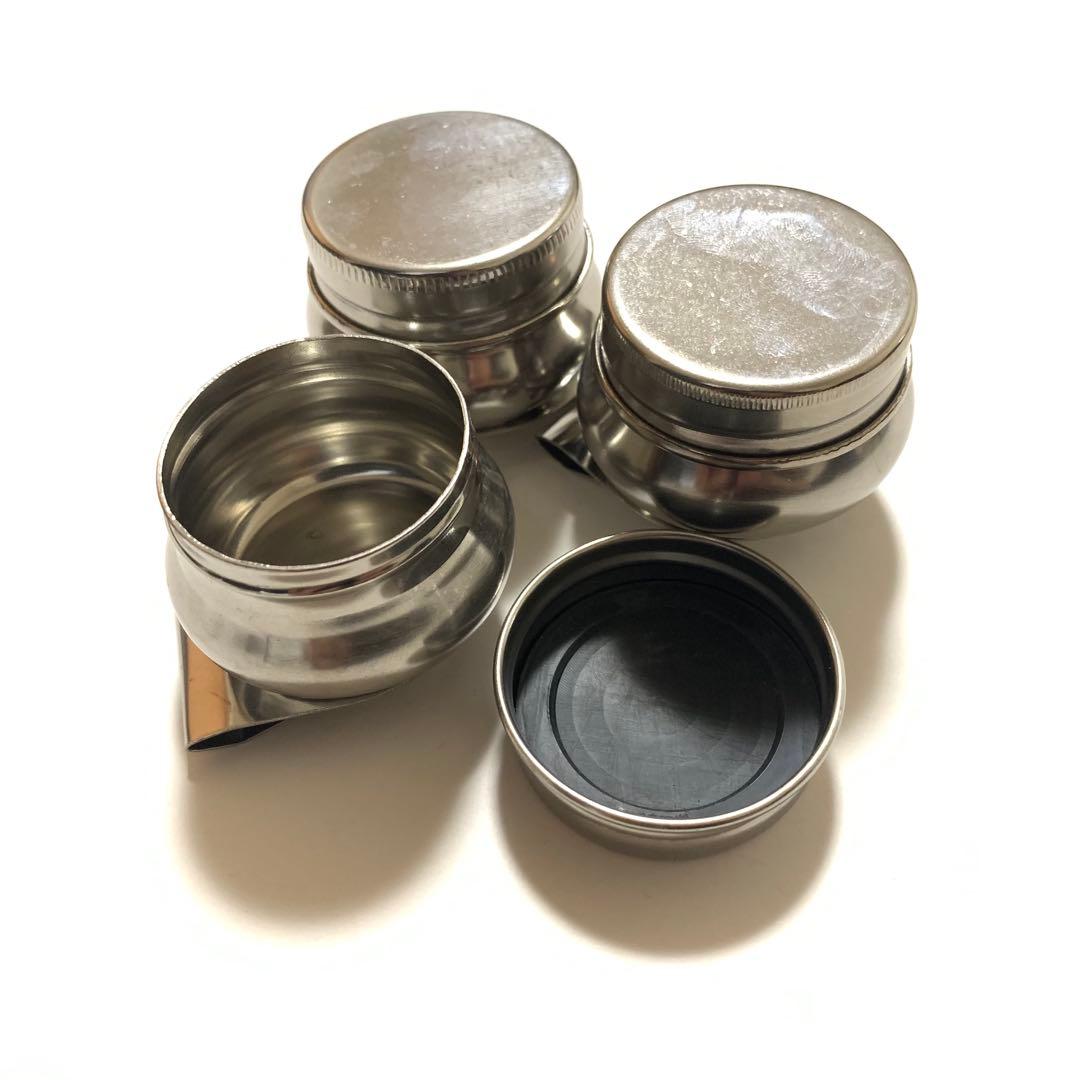 Set of 3 Oil Pots, Oil Painting, Oil Pots, Brush Washer, Oil Pots, Brush Washer with Lid, Leak-proof