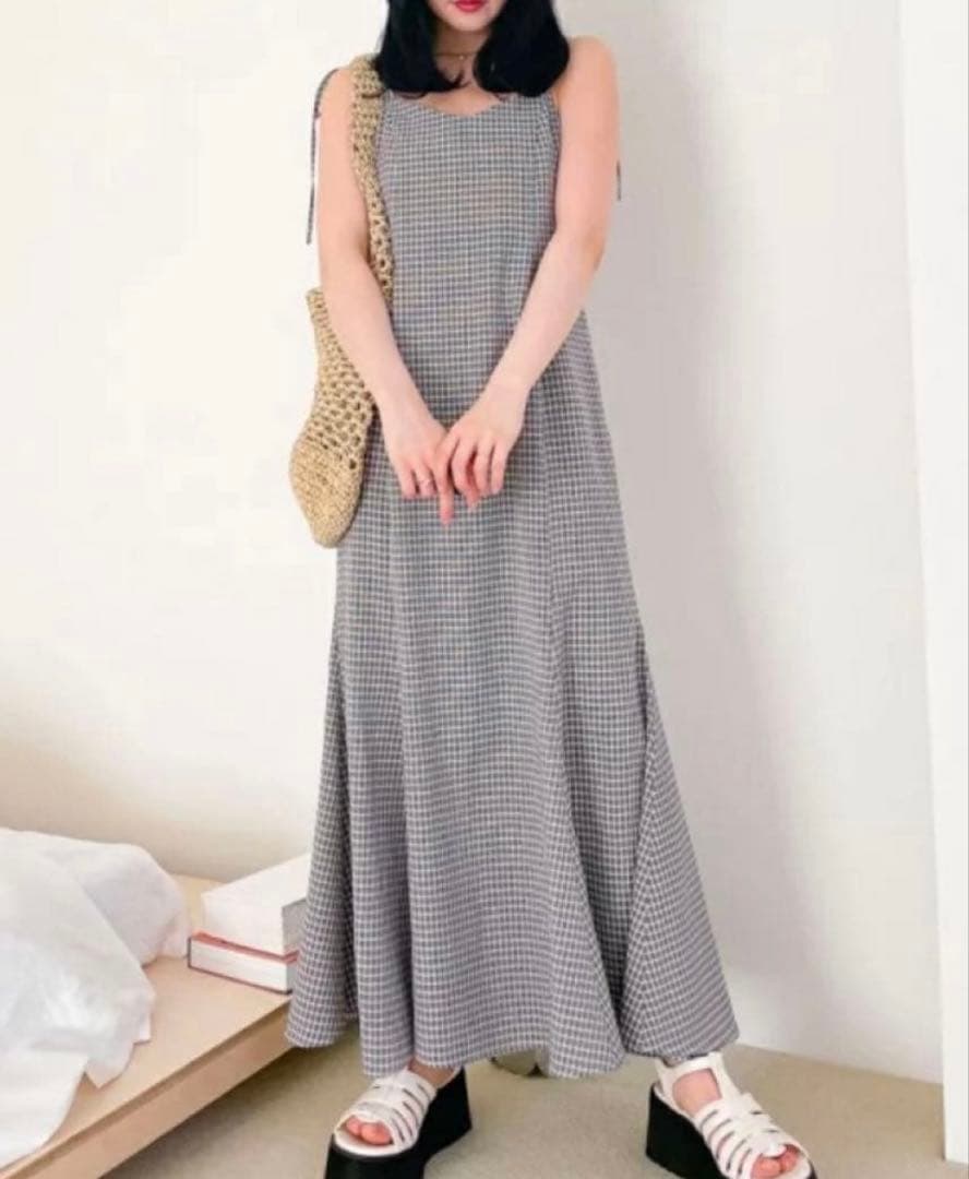 Final Price - Beautiful Condition - Heather Mermaid Flare Camisole Dress