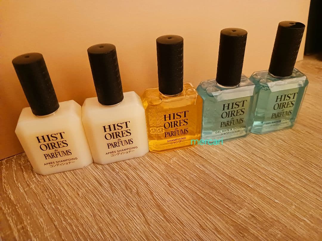Tokyo Station Hotel Amenities HISTOIRES de PARFUMS 5 Bottles
