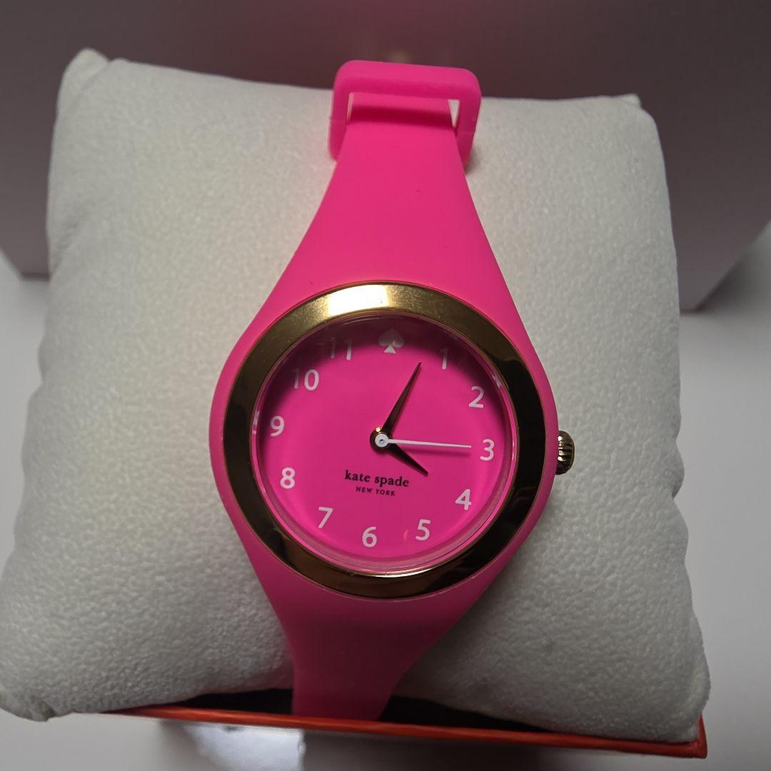 Kate Spade Rubber Band Watch Pink